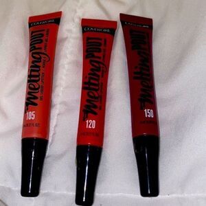 3 Covergirl Melting Pout #150 Gel Liquid Lipstick